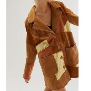 Free People Flowers On The Wall Jacket